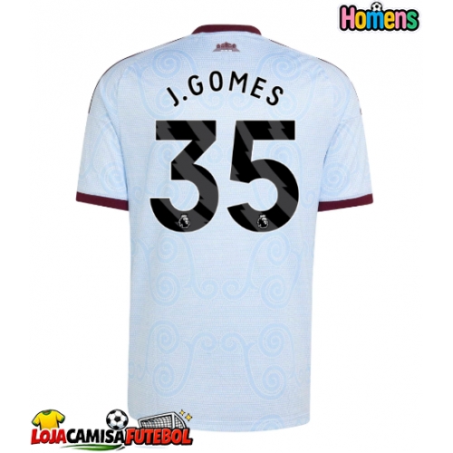 Camisa de Futebol Aston Villa Joao Gomes #35 Equipamento Alternativo 2026-27 Manga Curta